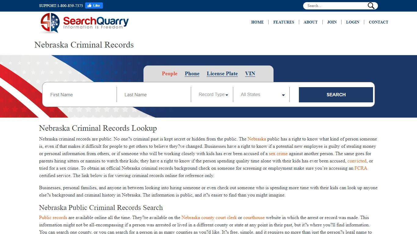 Free Nebraska Criminal Records | Enter a Name & View ...